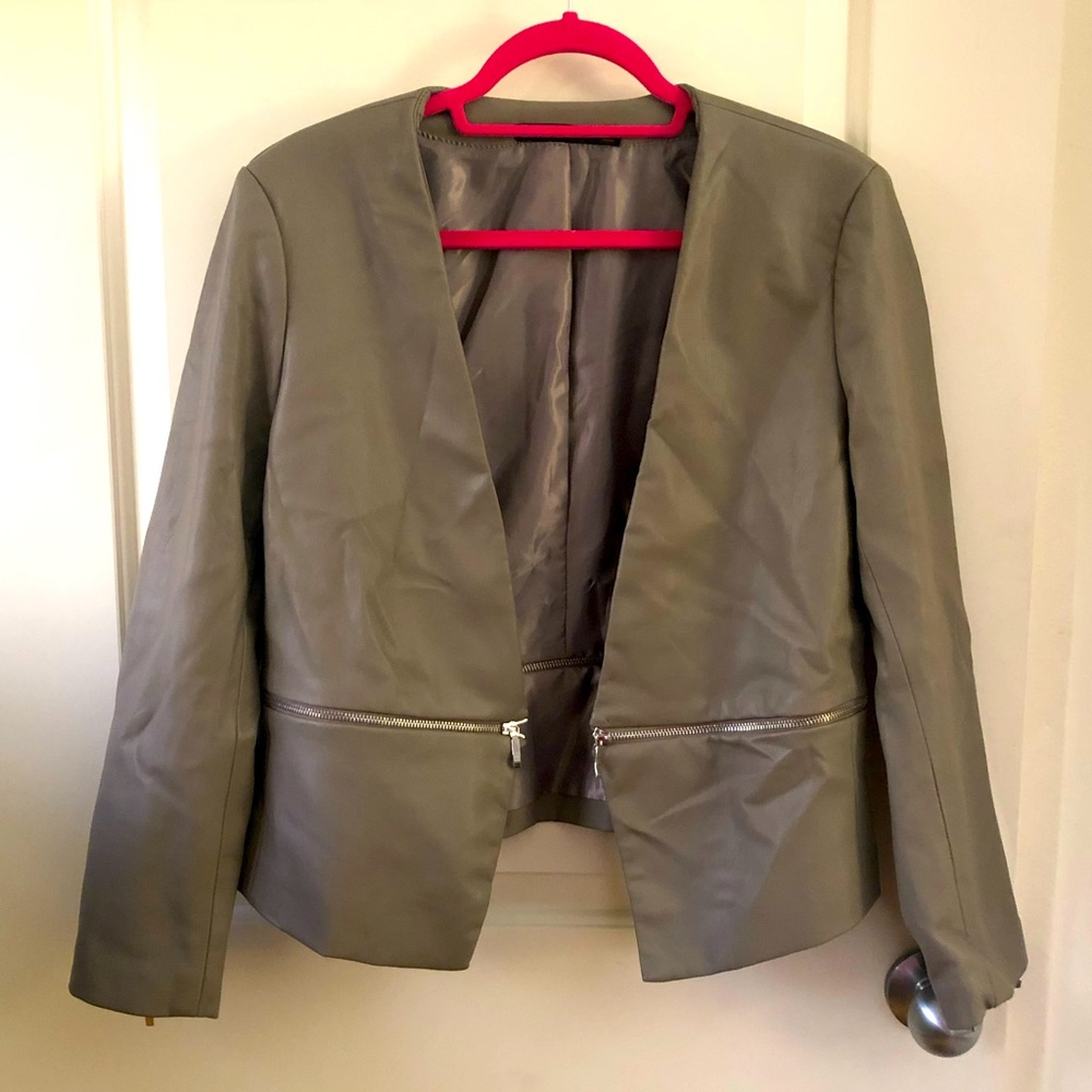 Zara Basic “Leather Jacket” | Never Worn